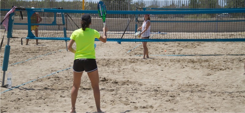 Aula de Beach Tennis em Curitiba