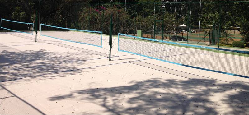 Quadra de Beach Tennis em Curitiba