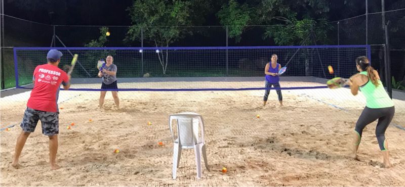 Capacitação para professores de beach tennis começa amanhã na