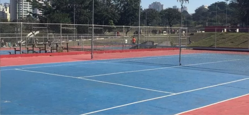 Quadra de Tênis em São Paulo - Parque da Juventude